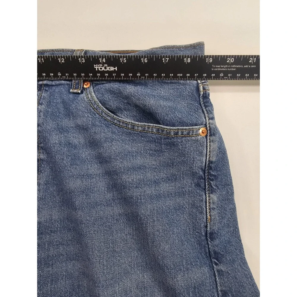 Levi's‎ 505 Mens 36x30 Denim Blue Jeans Regular Fit Straight Comfort Medium Wash